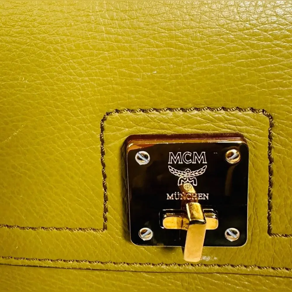 MCM leather bag
